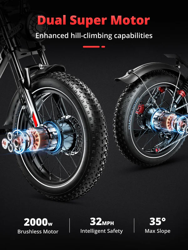 fat tire mountain electric bike